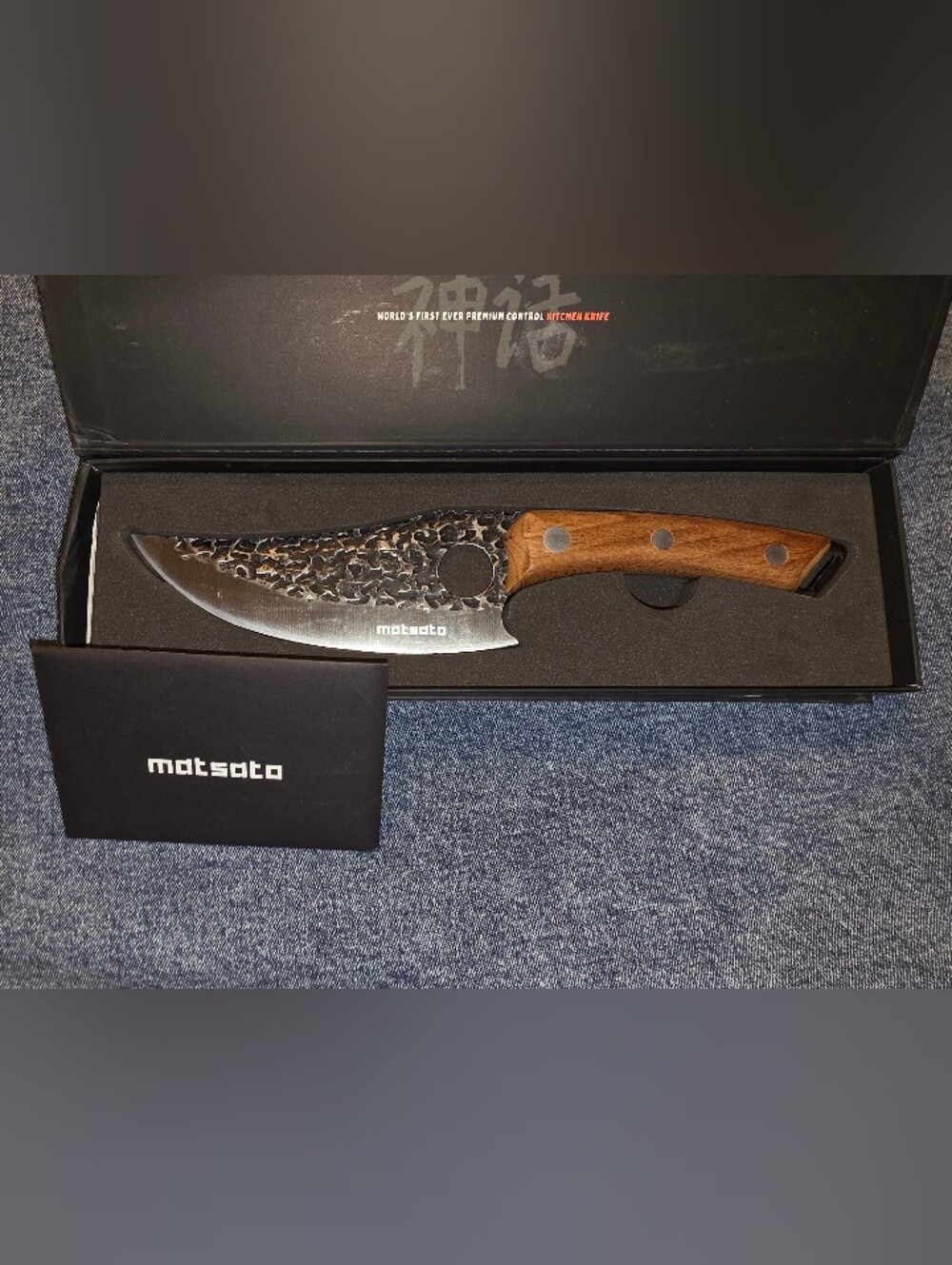 Matsato Japanese Style Chef Knife - Premium Forged Stainless Steel Kitchen Knife